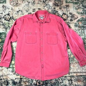 Vintage MARLBORO Shirt Mens XL Adventure Team
Red Button Up